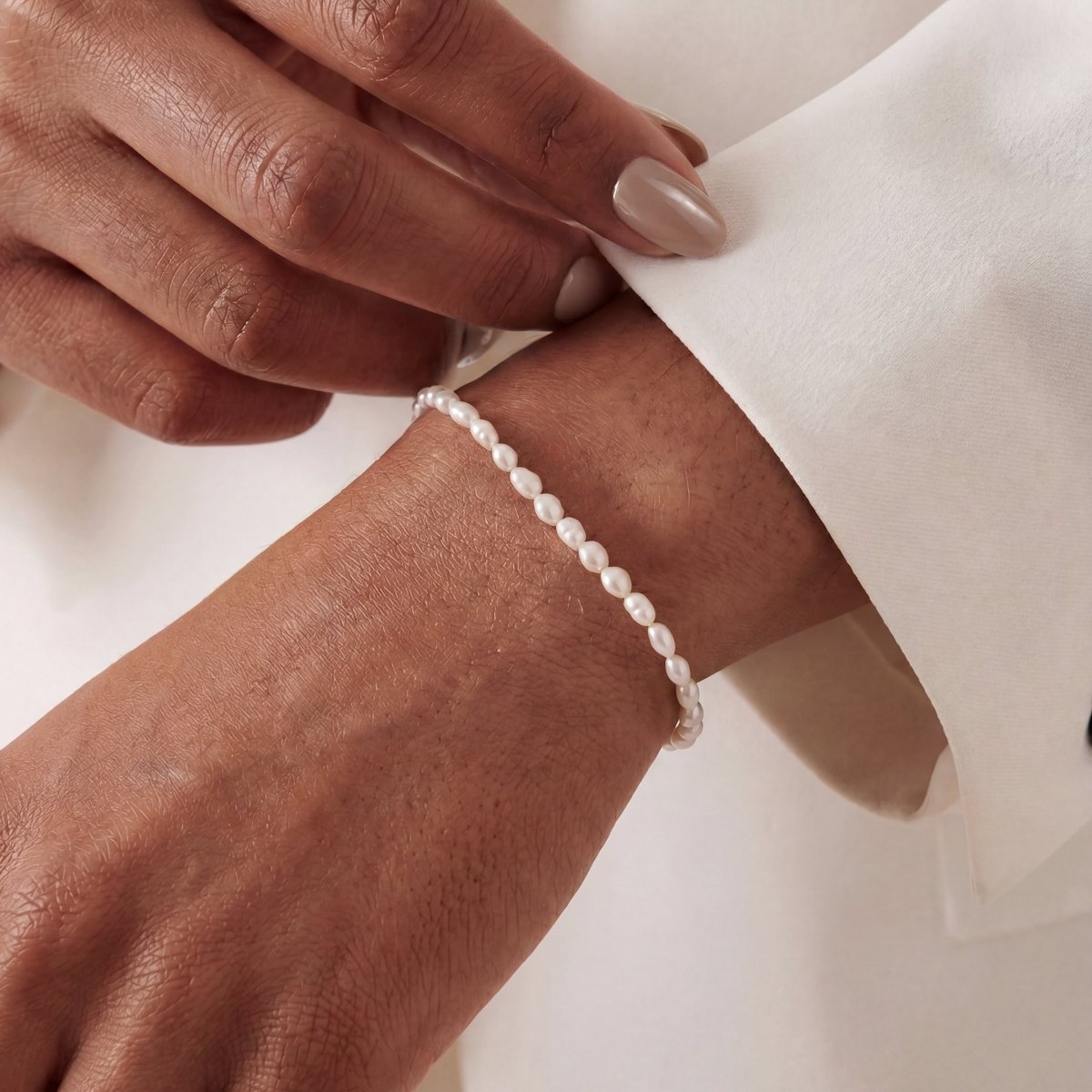Silky Pearls Bracelet