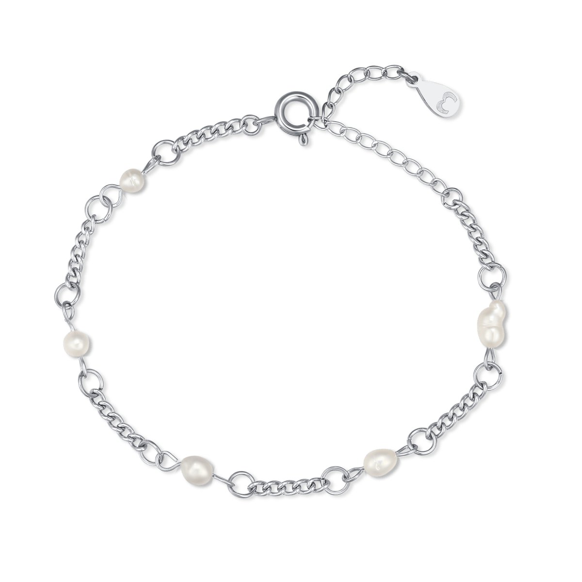 Small White Pearls Bracelet