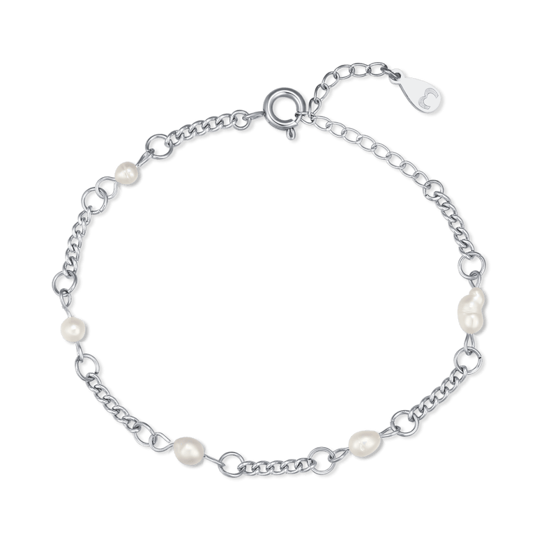 Small White Pearls Bracelet