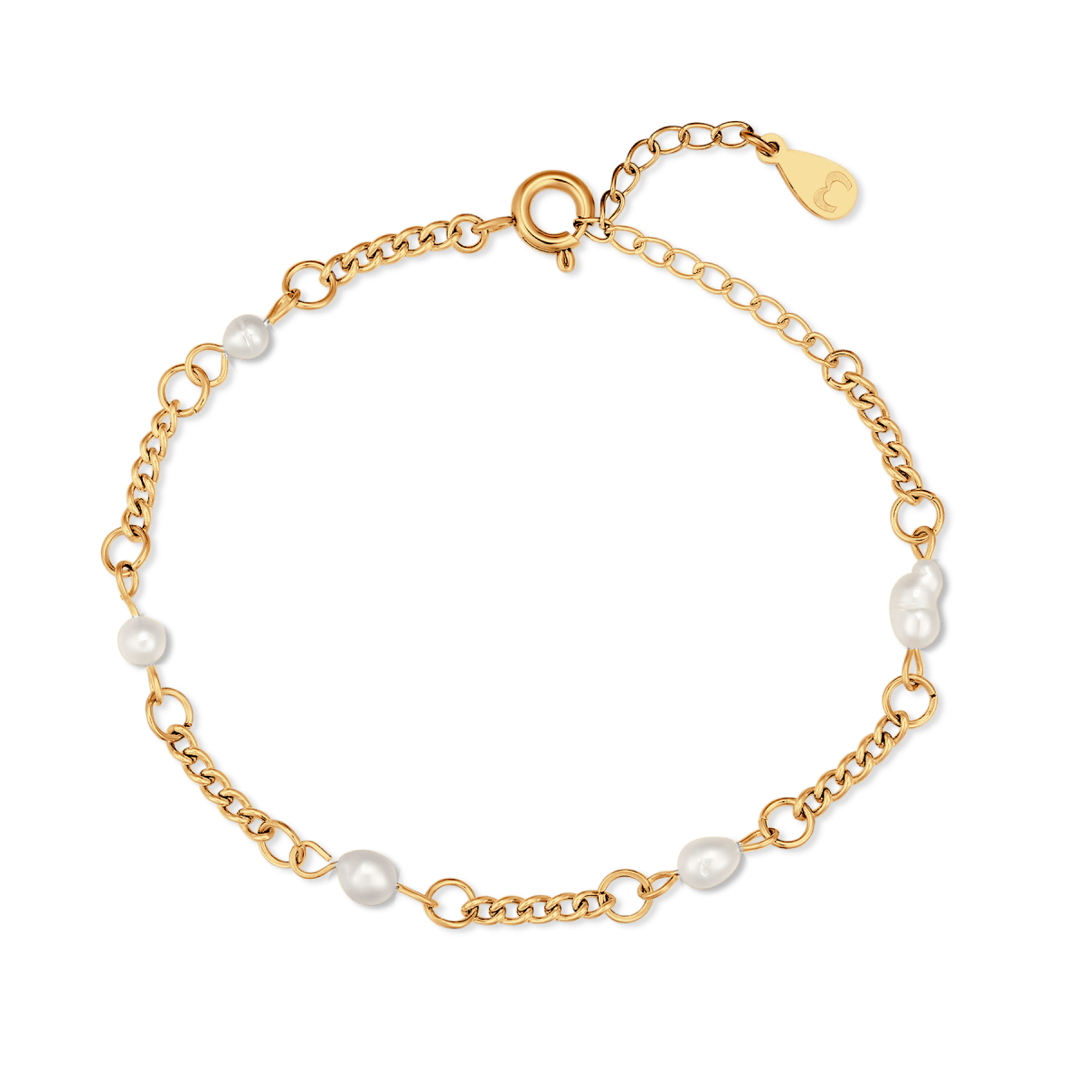 Small White Pearls Bracelet