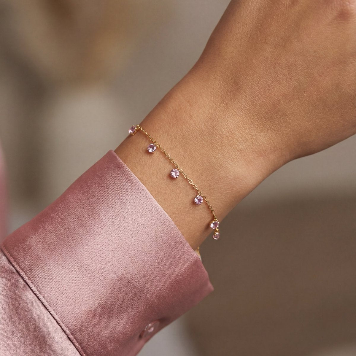 Flamingo Pink Bracelet