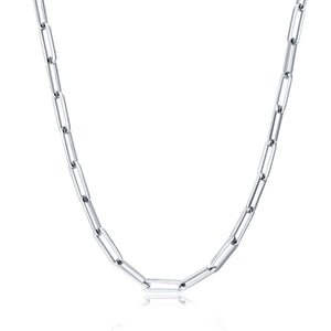 Rectangular Link Necklace