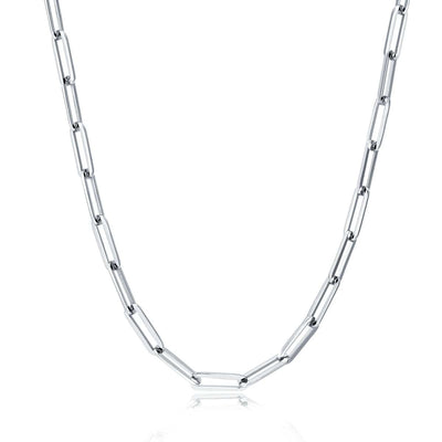 Rectangular Link Necklace