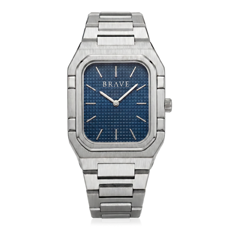 Brando ~ Silver-Navy Watch BRAVE