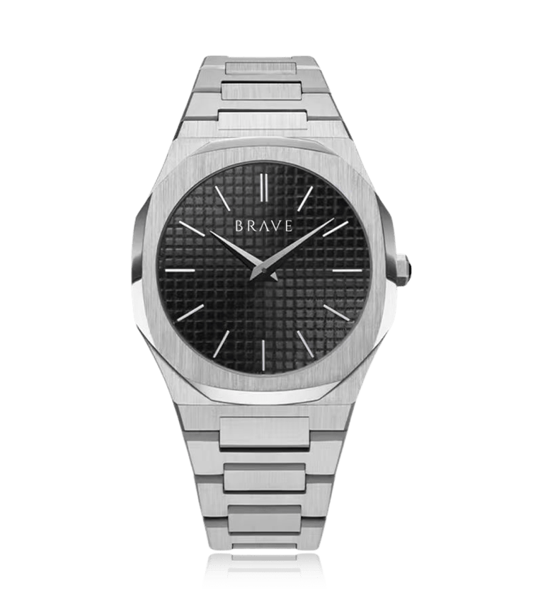 Empire ~ Silver-Black Watch BRAVE