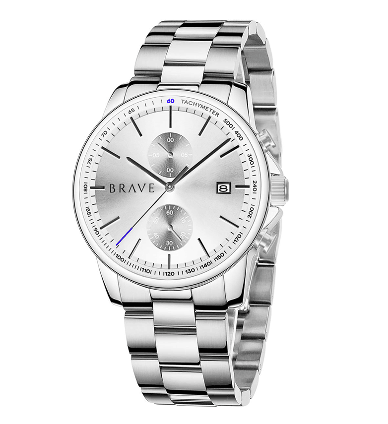 Monarch ~ Silver Watch BRAVE