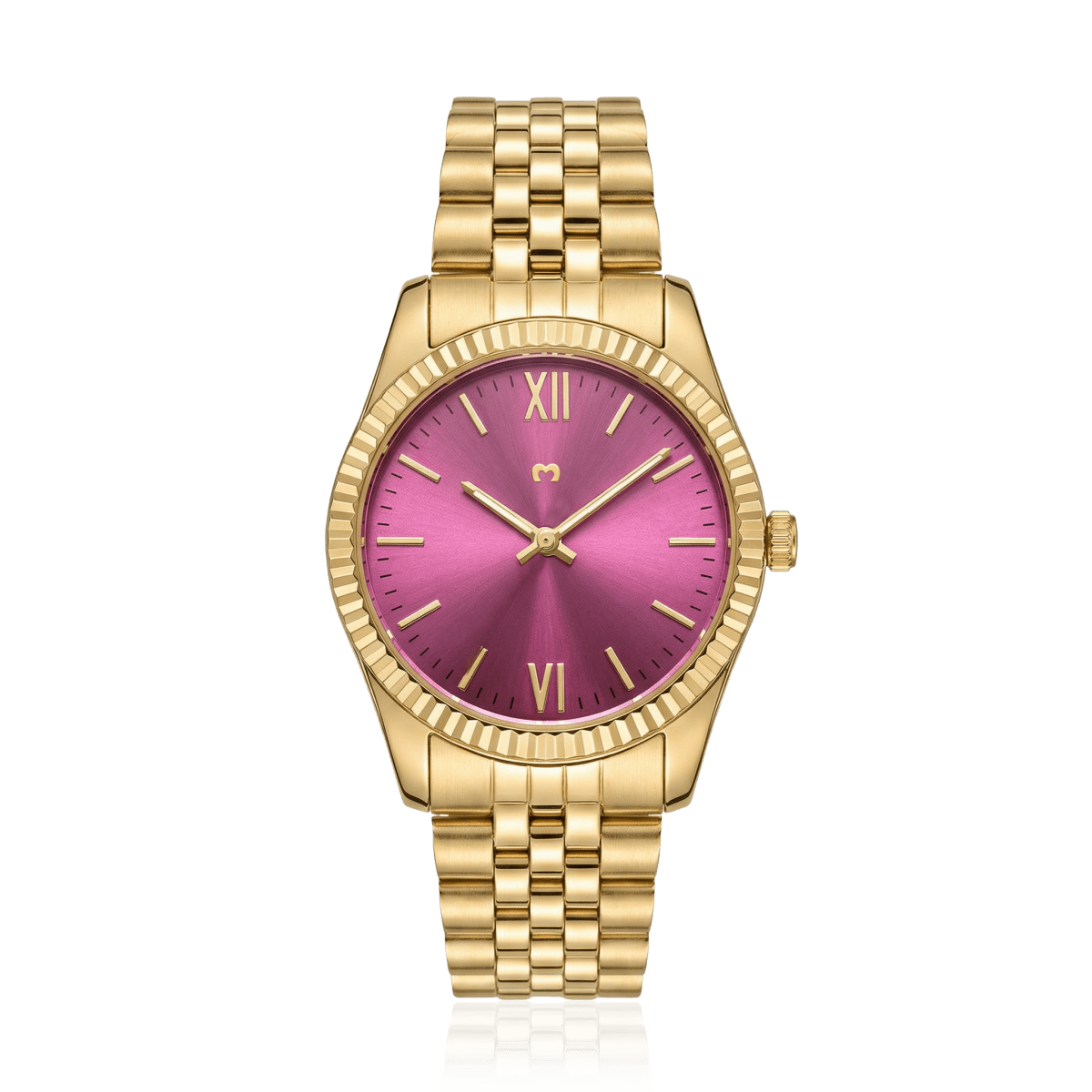 Century Watch ~ Gold-Garnet