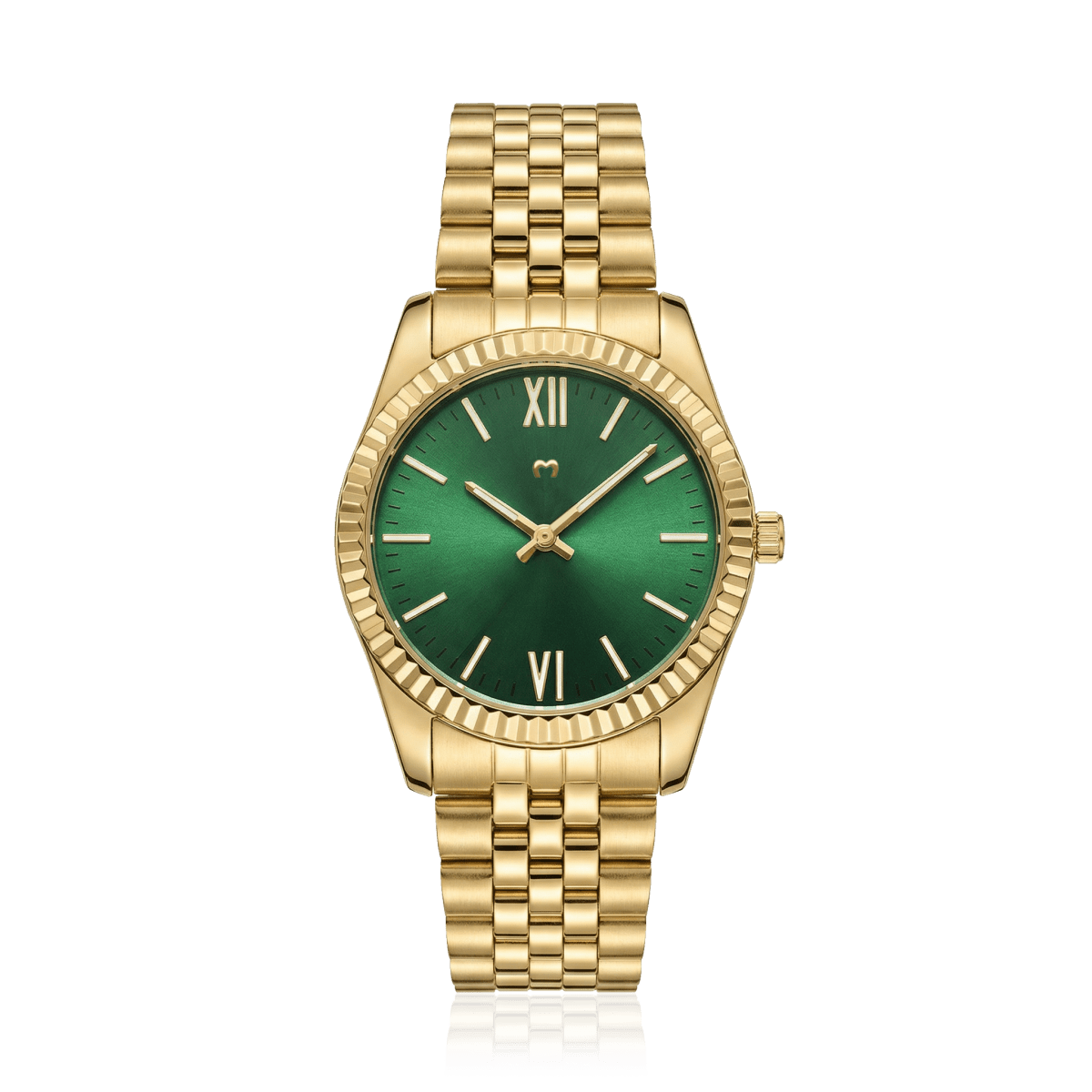 Century Watch ~ Gold-Green