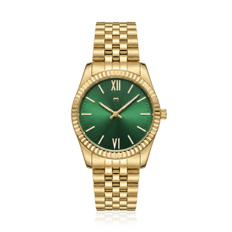 Century Watch ~ Gold-Green