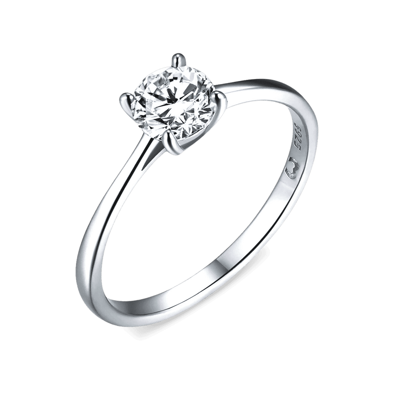 Round Zirconia Ring