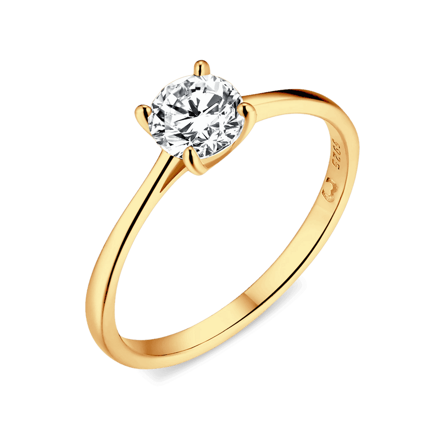 Round Zirconia Ring - SophiaJewels