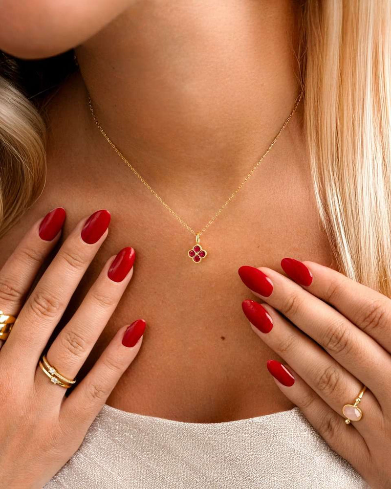 Seasonal Flowers Necklace