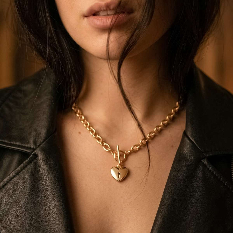 Secret Love Necklace - SophiaJewels · worn