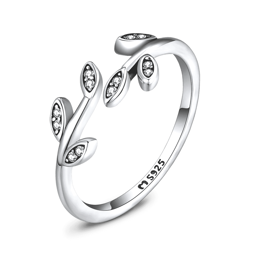 Shiny Leaves Ring - SophiaJewels