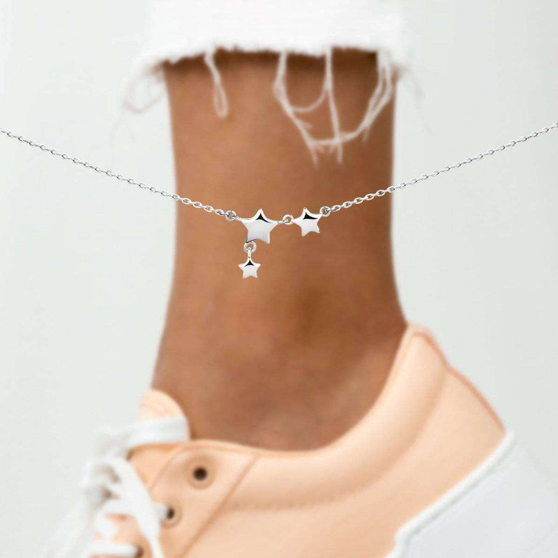 Shiny Star Anklet