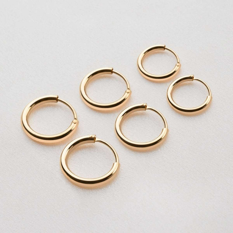 Silver Rounda Earrings