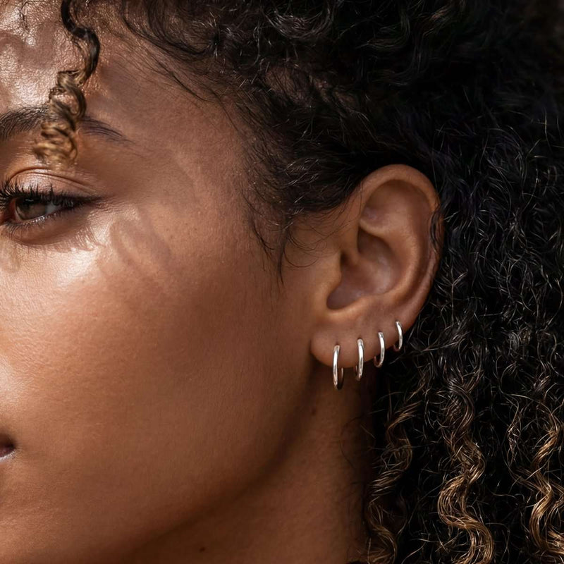 Simple Hoop Earrings
