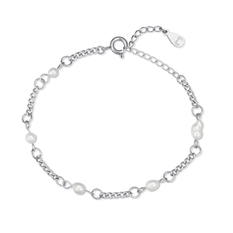 Small White Pearls Bracelet