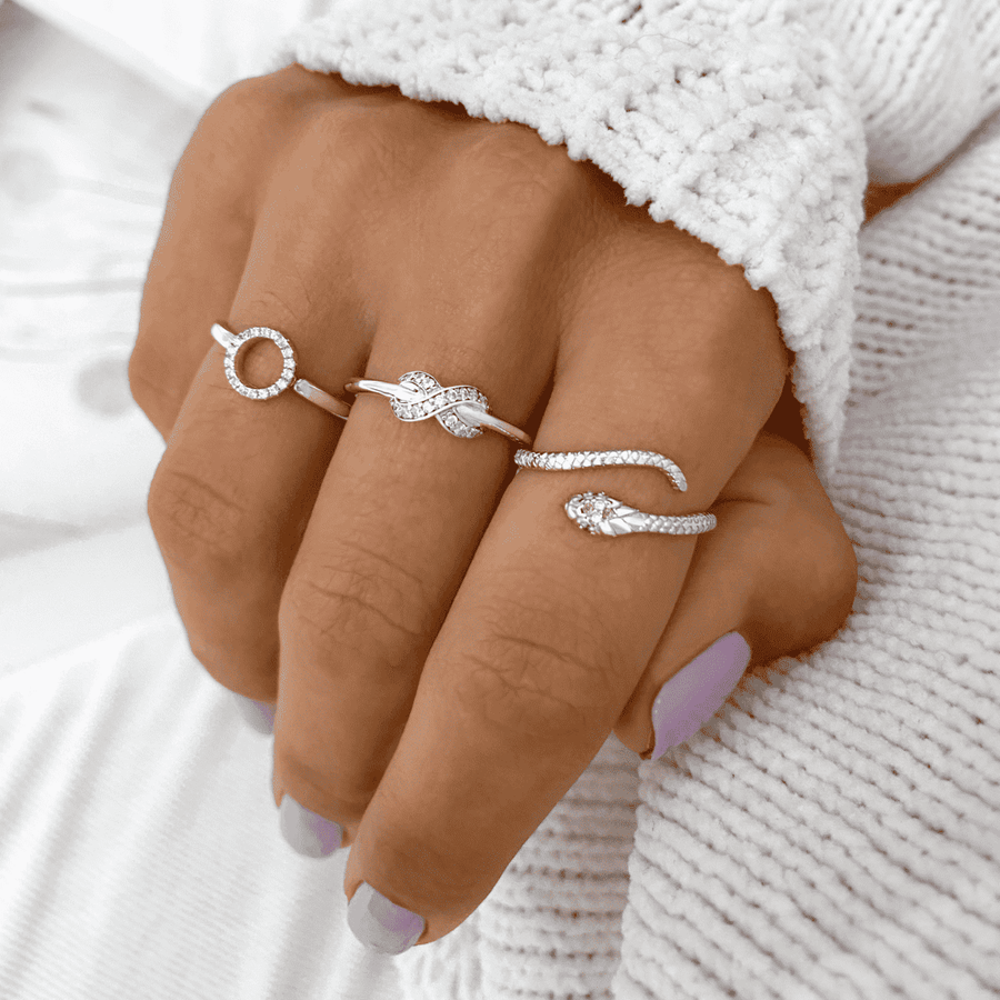Snake Ring - SophiaJewels · worn