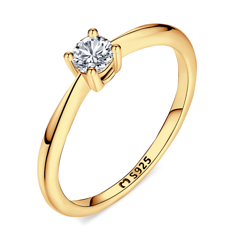 Solitaire Zirconia Ring - SophiaJewels