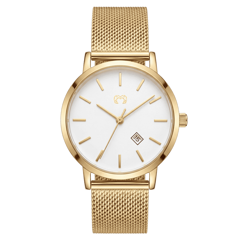 Sophia Jewels Watch ~ GoldWhite