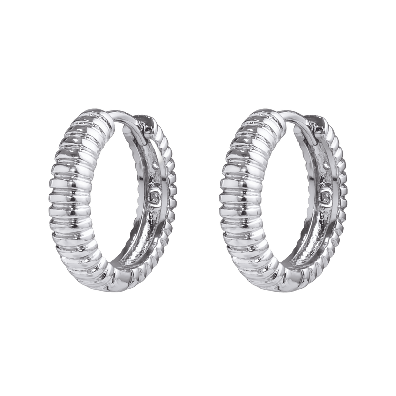 Spring Hoop Earrings