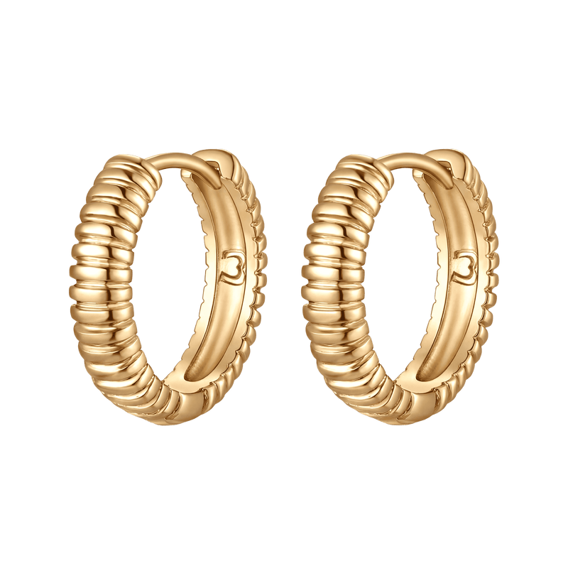 Spring Hoop Earrings