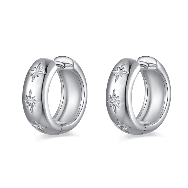 Starlight Hoop Earrings