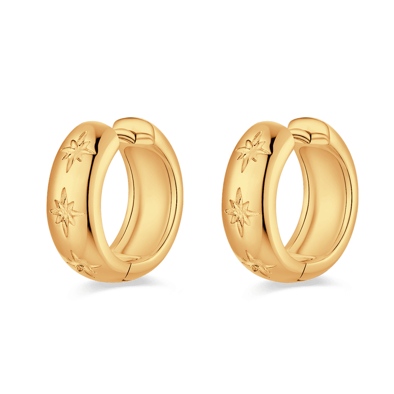 Starlight Hoop Earrings