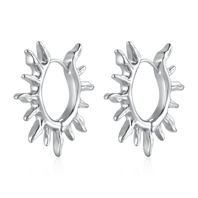 Sunbeams Hoop Earrings