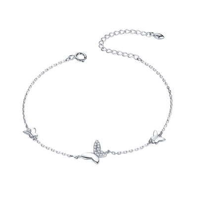 Three Butterfly Bracelet