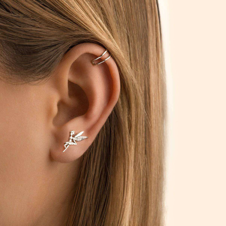 Tinkerbell Earrings - SophiaJewels · worn