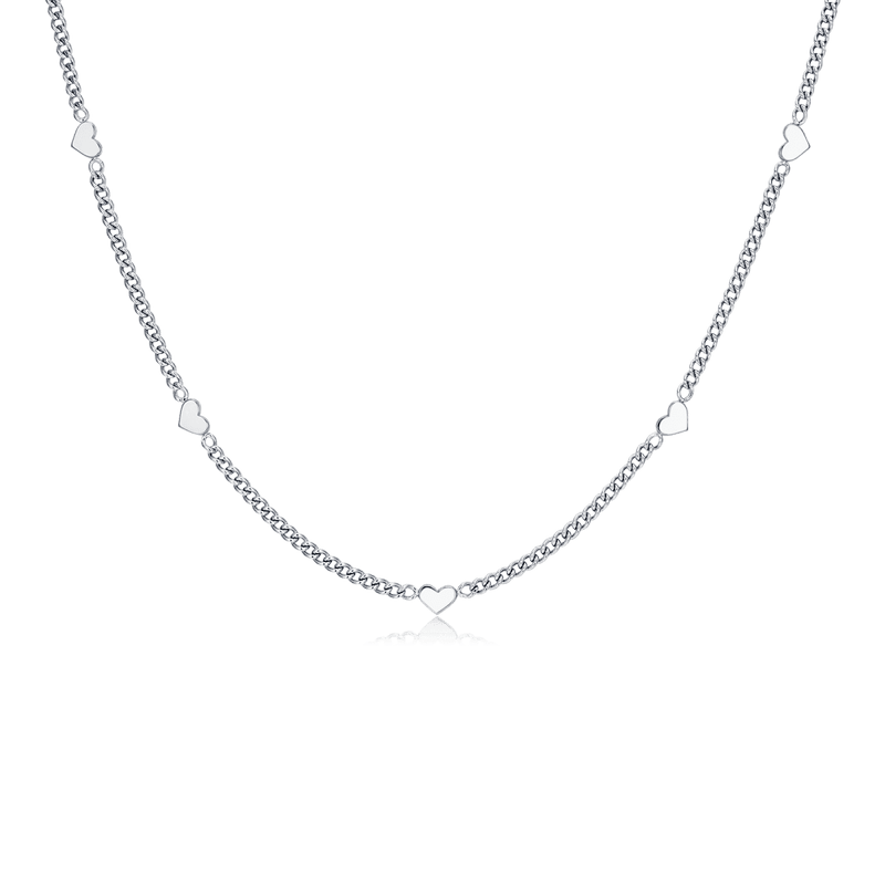 Tiny Little Hearts Necklace