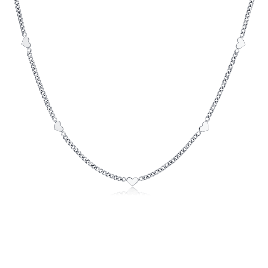 Tiny Little Hearts Necklace - SophiaJewels