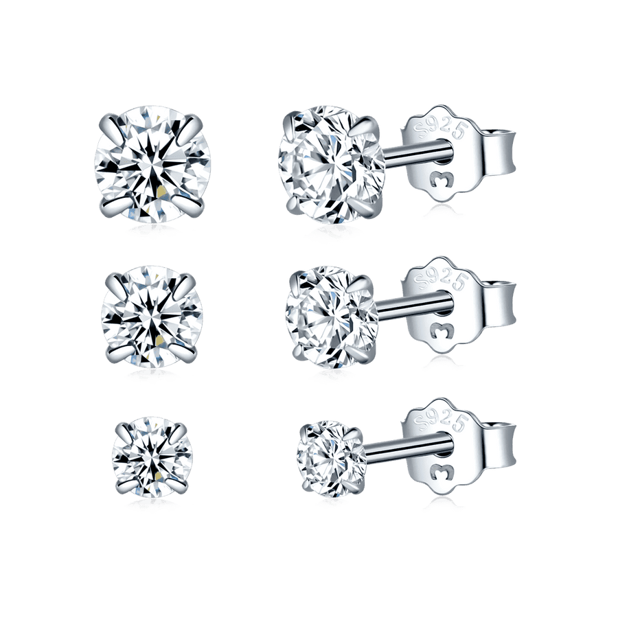 Tiny Zirconia Mini Earrings - SophiaJewels