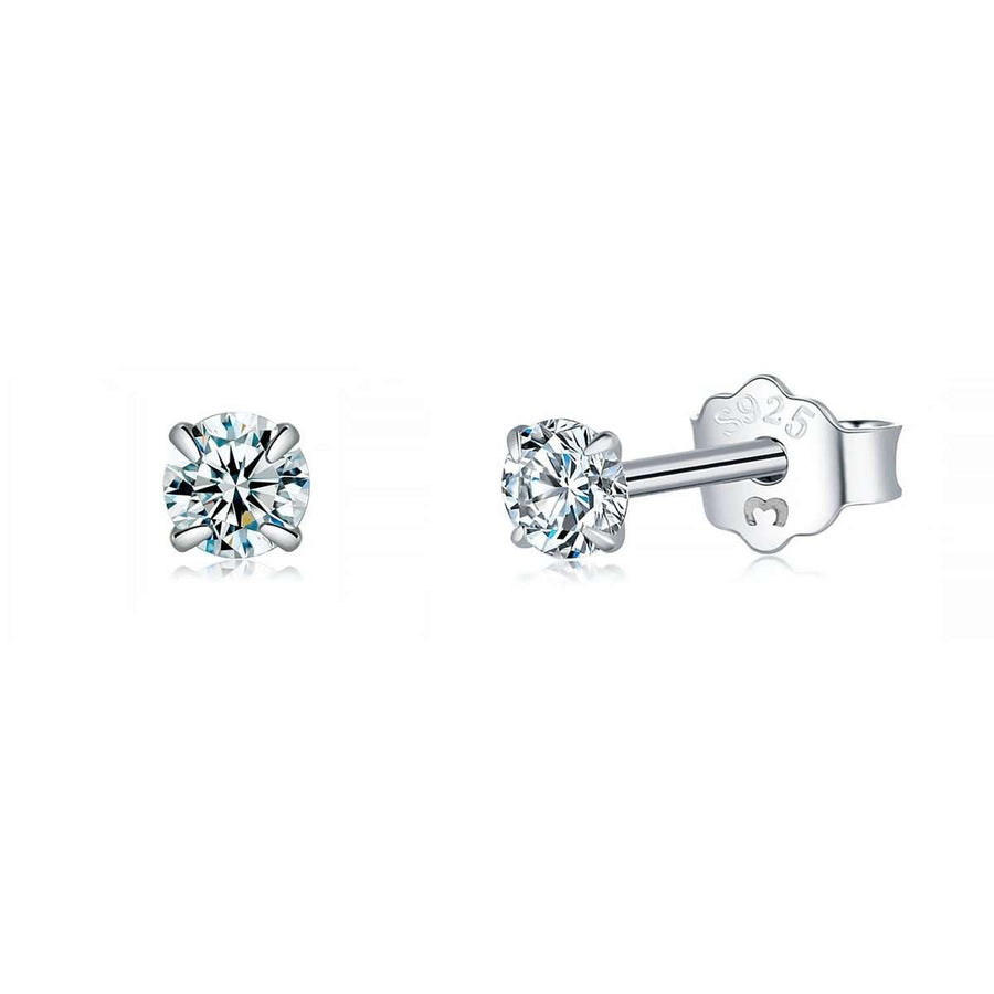 Tiny Zirconia Mini Earrings - SophiaJewels