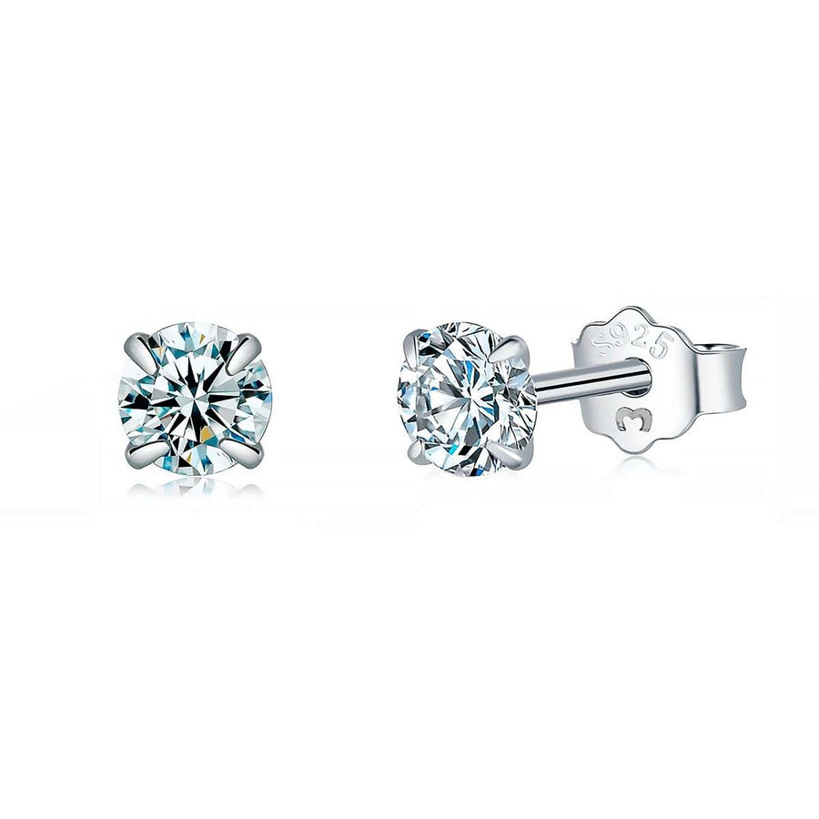 Tiny Zirconia Mini Earrings - SophiaJewels