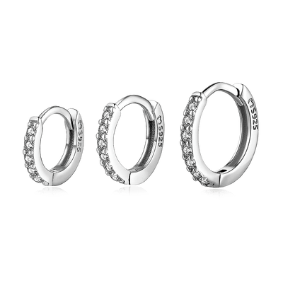 Triple Hoop Earrings