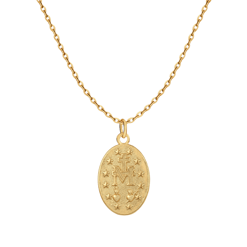 Virgin Mary Necklace