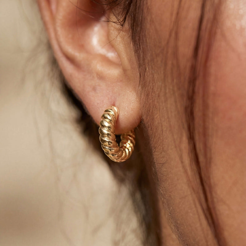 Vortex Hoop Earrings