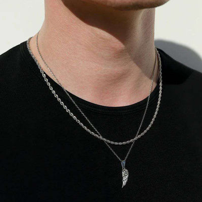 Wing BRAVE Men's Necklace