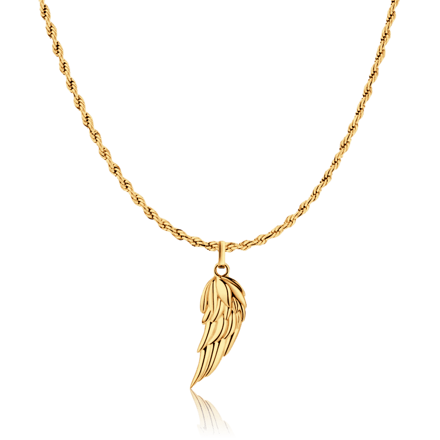 Wing BRAVE Men's Necklace - SophiaJewels