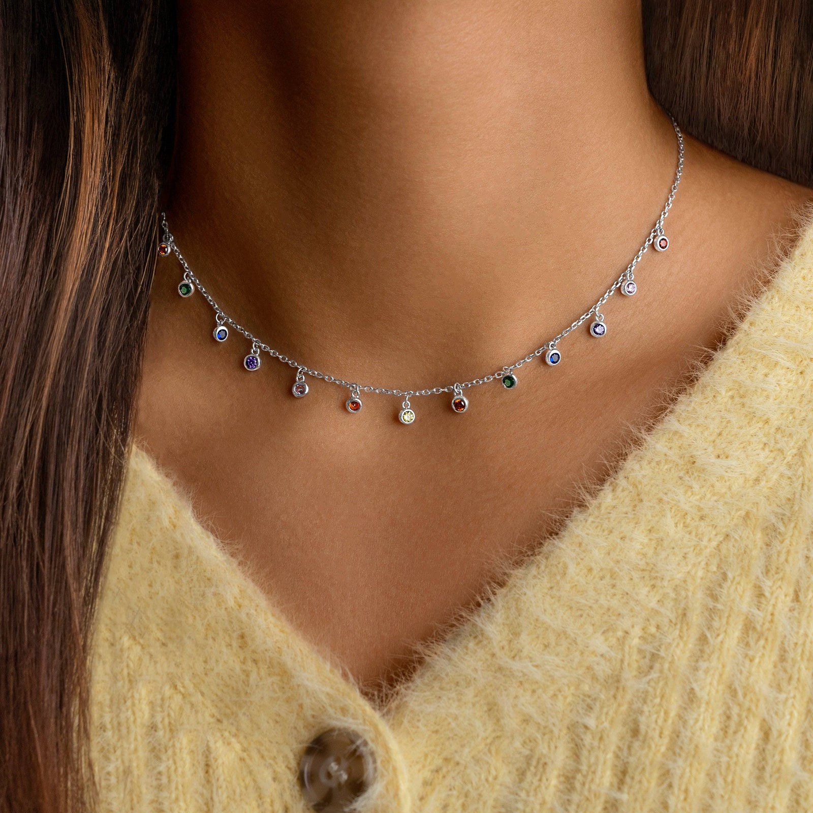 "Rainbow" Necklace - SophiaJewels