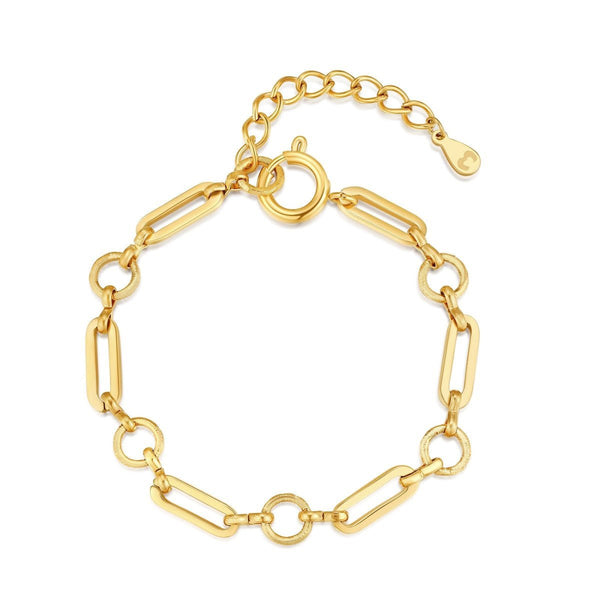 Chain Link Bracelet - SophiaJewels 18K Gold Plated