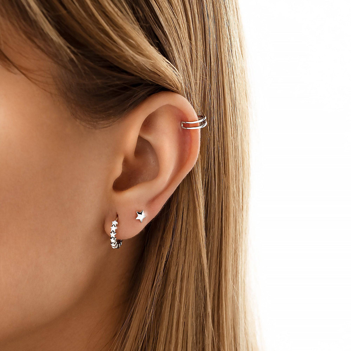 "Stars" Mini Earrings - SophiaJewels