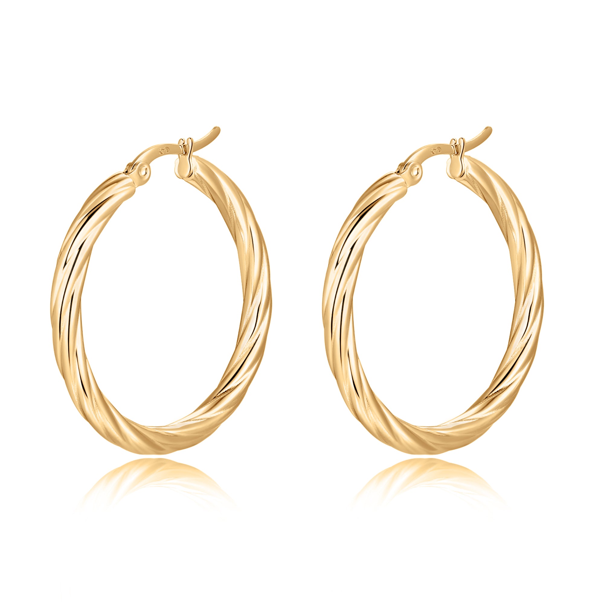 "Wire Hoops" Earrings - SophiaJewels