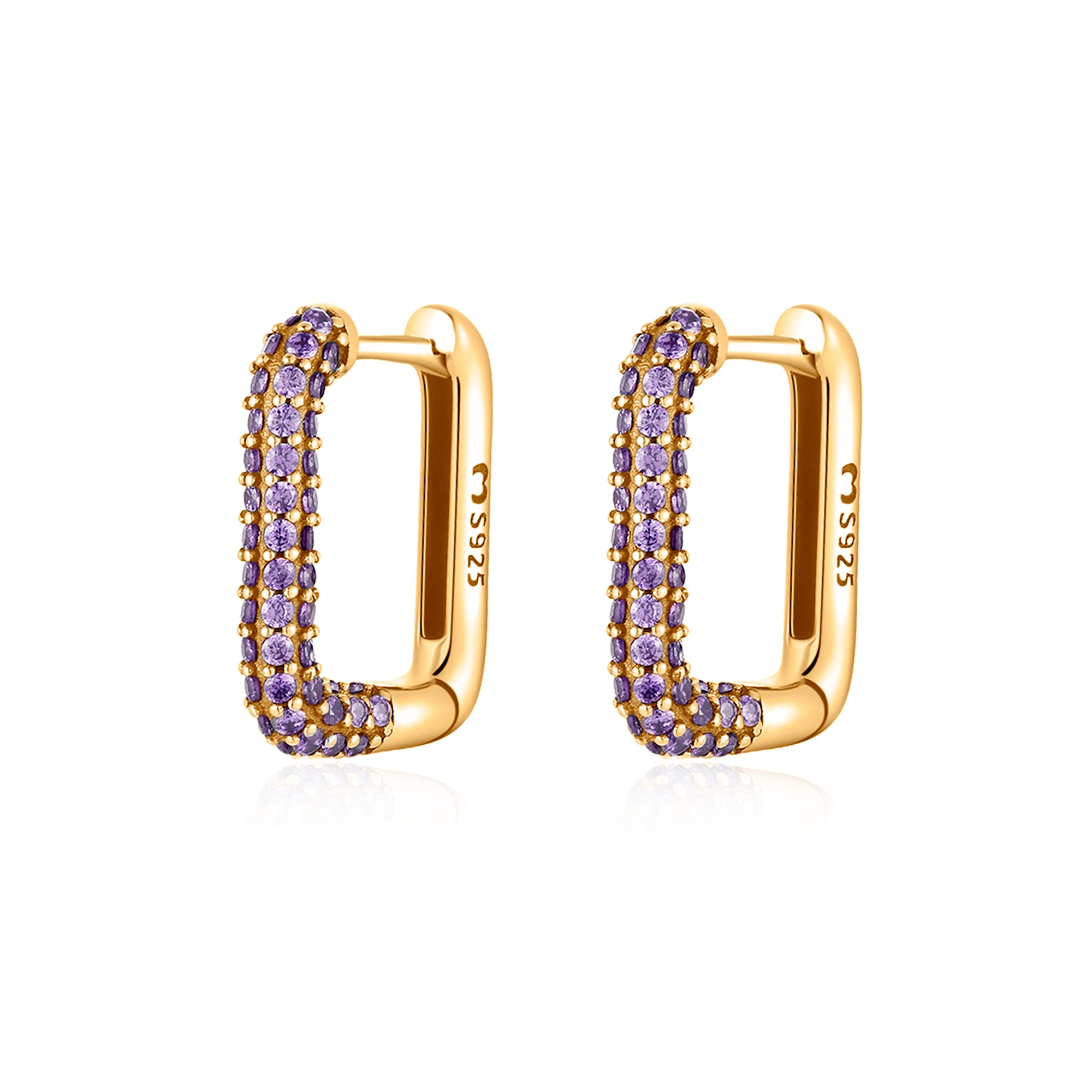 "Bright Square" Earrings - SophiaJewels