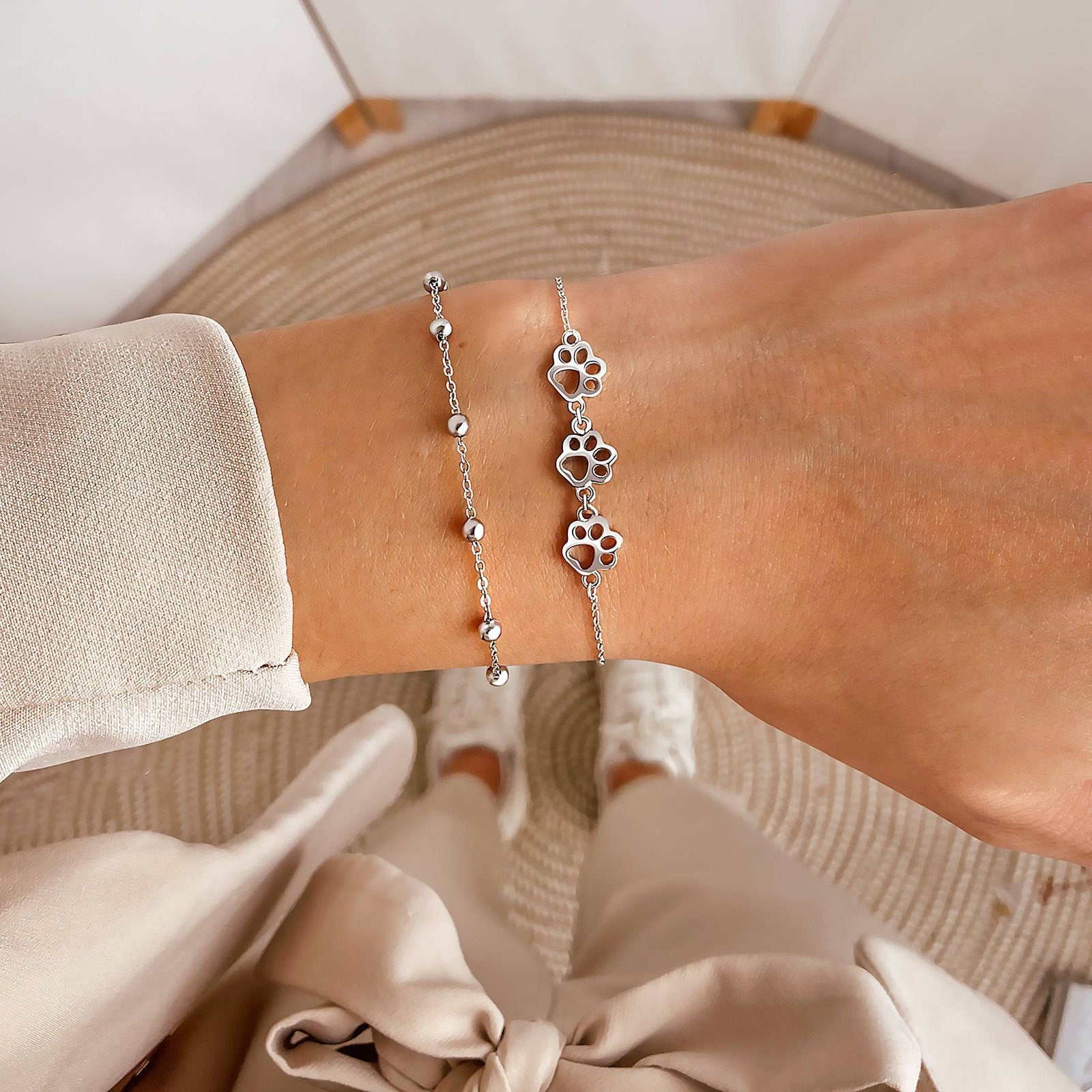 "Trio Pet Prints" Bracelet - SophiaJewels