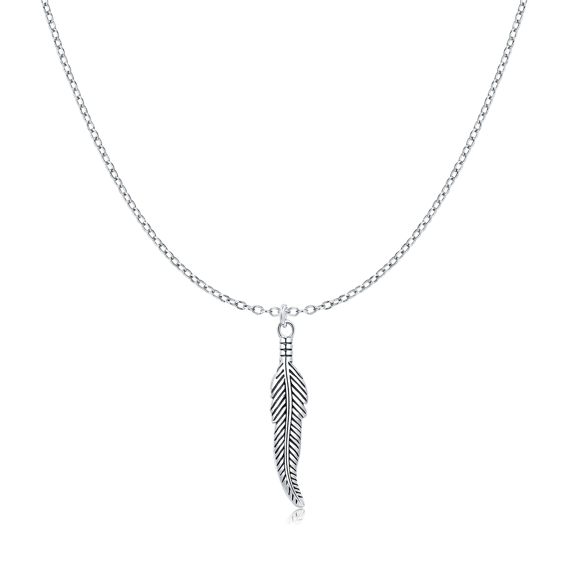 "Feather" BRAVE Men's Necklace - SophiaJewels