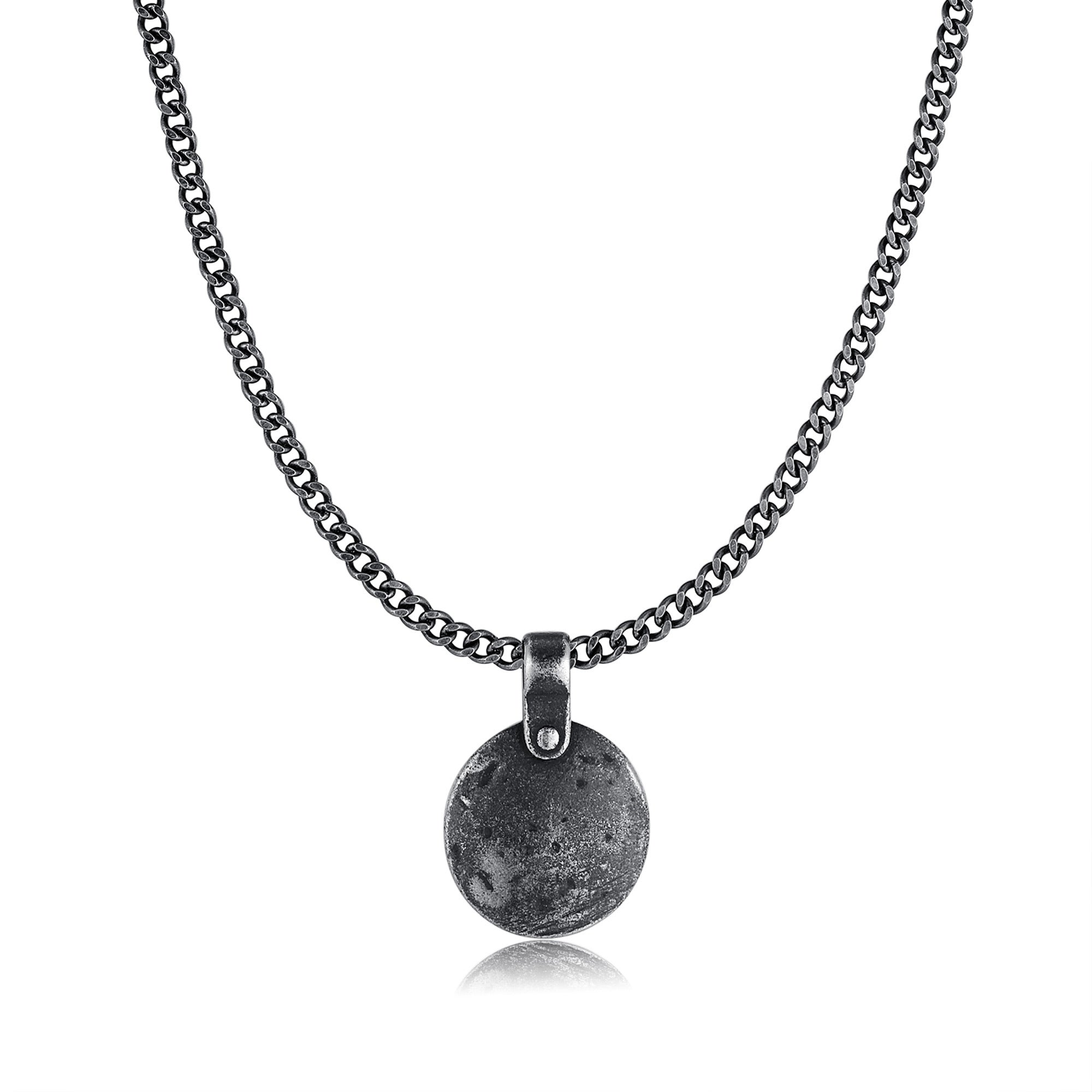 "New Moon" BRAVE Men's Necklace - SophiaJewels